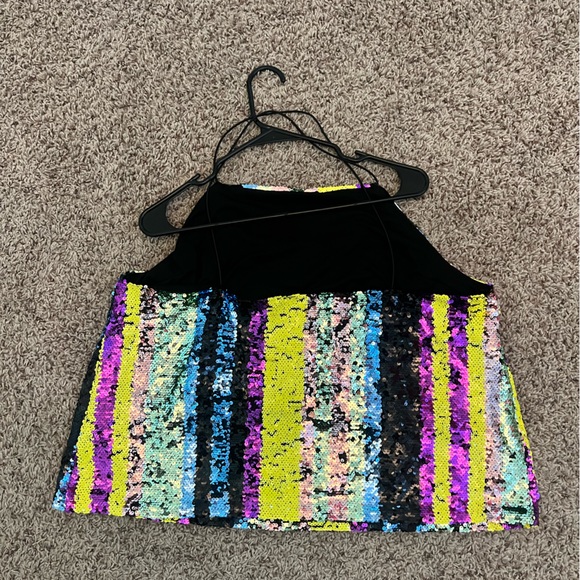 Sequin halter top - Picture 5 of 6